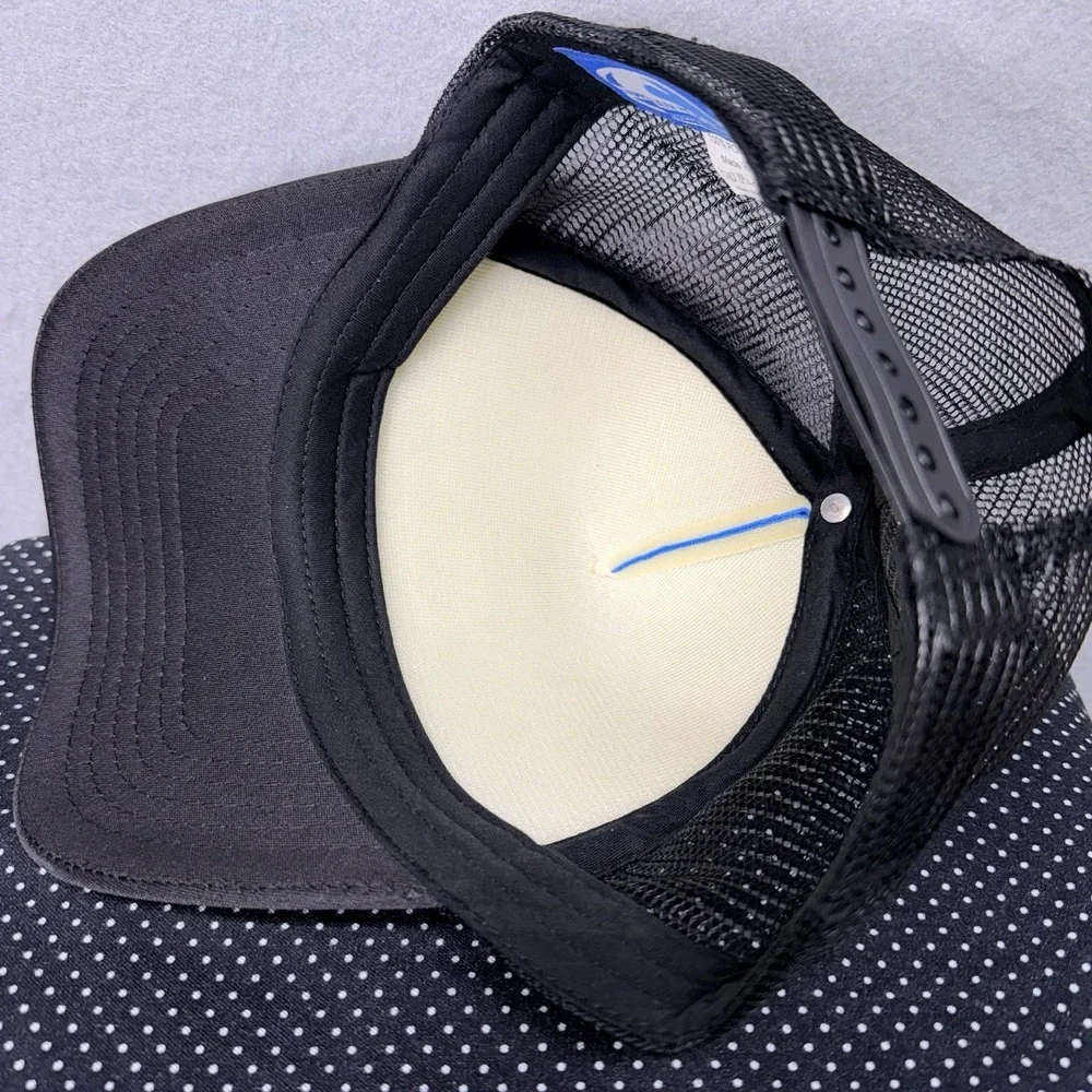 Aloha Hawaii Trucker Hat Blue Black Mesh‎ Snapback Hawaiian Headwear Cap